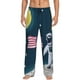 thumbnail image 1 of Fotbe Astronaut With USA Flag Pantalones de Pijama para Hombre, Pantalones de Dormir, Pantalones de Casa con Cintura Ajustable y Bolsillos-3X-Large, 1 of 6