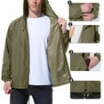 thumbnail image 6 of Outfit for Man Fall Winter Long Sleeve Sport Athletic Jogger Going Out Ripped with Hood Distressed Plain Hoods Coats Mens Zip Up 2025 Clothes Fashion, 6 of 8