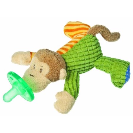 Mary Meyer Wubbanub Plush Pacifier, Mango Monkey