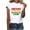 White, variant on onlyliua 4th of July Shirts Independence Day Printed Top Womens Patriotic Shirts Ladies Casual T-Shirt Summer New Women's Tops