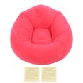thumbnail image 2 of Chaise Gonflable, Canapé Pliable Confortable en Tissu pour Extérieur Rouge, Bleu Foncé, Gris, 2 of 7