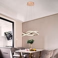 thumbnail image 4 of Lámpara SPACE Luxica Lighting Tipo Candil Colgante Led Dorada 6141 G, 4 of 10