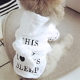 thumbnail image 4 of Xinhuaya Pet Cat Dog Bathrob Pajamas Sleeping Clothes Indoor Soft Pet Bath Drying Towel Clothes, 4 of 7