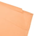 thumbnail image 2 of Rectangular 54" x 108" Peach Plastic Table Cover, by Way To Celebrate, 2 of 5