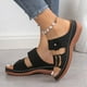 thumbnail image 2 of WILLBEST Sandalias De Plataforma Para Mujer, Sandalias Planas Casuales Para Mujer, Sandalias Florales, Sandalias Para Mujer, Zapatillas Para Mujer, 2 of 7