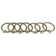 thumbnail image 2 of Urbanest Set of 8, 2 1/2" Curtain Rings With Eyelets, Antique Gold, 2 of 2