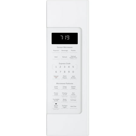 GE - 1.9 Cu. Ft. Over-the-Range Microwave with Sensor Cooking - White