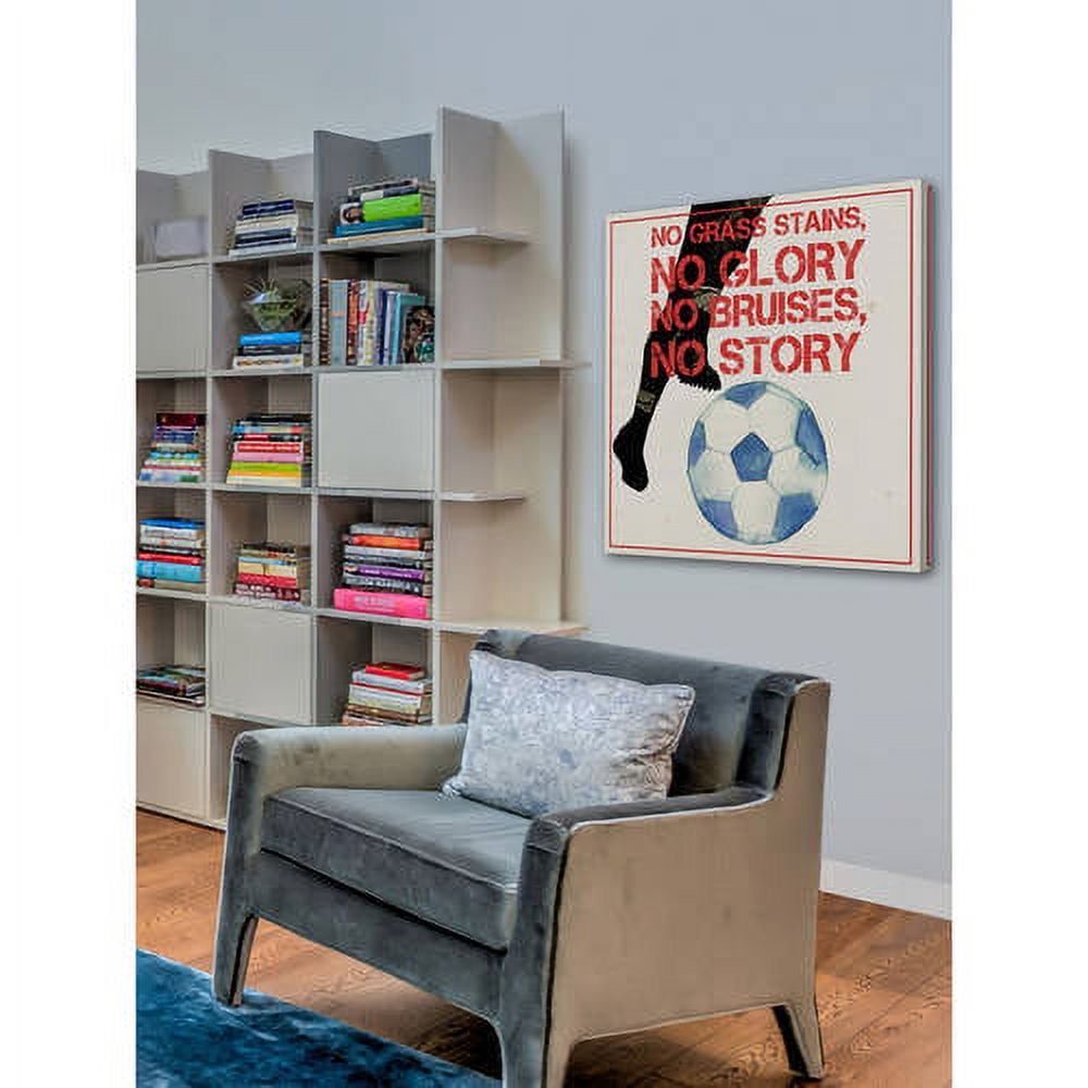 Marmont Hill "Sports Epigram I" Painting Print on Wrapped Canvas
