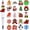 Christmas, variant on 20pcs Halloween Focal Beads for Pens, Ghost Silicone Focal Beads Skeleton Pumpkin Element Creating Horror Atmosphere DIY Accessories for Keychain Jewelry Making Bracelet Necklace Craft Lanyard