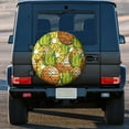 thumbnail image 3 of Kll Tropical Summer Fruit Tire Cover,Universal Wheel Tire Cover For Trailer, Rv, Suv, Truck,Camper And Many Vehicle,(16 Inch), 3 of 7