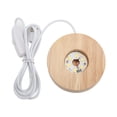 thumbnail image 4 of LED Light Base, Convenient Practical 8cm/3.1in Diameter Lighted Base  For Party For Decoration, 4 of 8