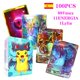 thumbnail image 1 of Cartas de Pokémon Vstar Vmax GX para niños, cartas de energía de batalla, 100-120, piezas, EX, alemán, francés, coreano, Pikachu, Charizard, Mewtwo, juguete de regalo Fivean unisex, 1 of 2