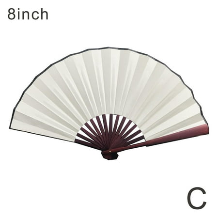 

Hand Fan Held Tela Portable Dances Fabric Folding Party n Wedding D2B8