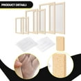 thumbnail image 5 of FVDPWYE Paper Making Frame Kit Educational Tools Sponge Handmade Paper Making Screen, 5 of 6