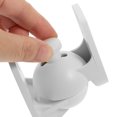 thumbnail image 3 of LOLIPPYY 4 Pcs Support Mural pour Haut-Parleur Blanc pour Voiture Support d'Étagère Robuste pour Haut-Parleur Audio, 3 of 6