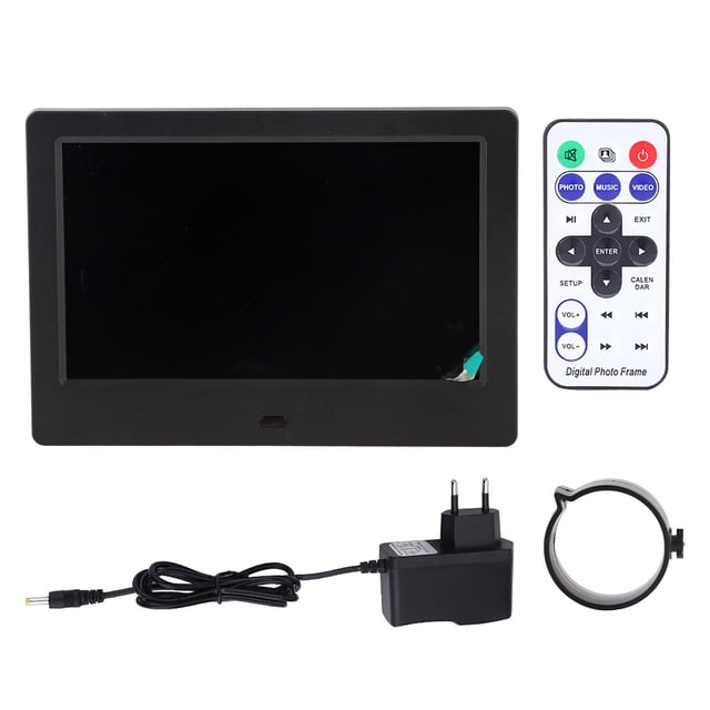 Digital Photo Frame, With Controller 7" HD Screen Digital Photo Frame, Holiday Gift For Baby Albums