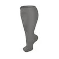 thumbnail image 6 of Vorkoi Plus Size Compression Socks Wide Calf for Women & Men 20-30 mmhg-Extra Wide Calf Knee High Support Socks for Nurse, 6 of 6