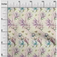 thumbnail image 1 of oneOone Cotton Flex Pale Yellow Fabric Florals Craft Projects Decor Fabric Printed By The Yard 40 Inch Wide-17Z, 1 of 4