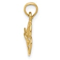 thumbnail image 2 of Primal Gold 14 Karat Yellow Gold Intertwined Double Heart Pendant, 2 of 6