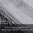 thumbnail image 3 of Baohd 1/2/3 Chenille Kitchen Rug Anti-slid Bottom Quick-drying Good Stepping Feeling Light Green 1 Pc, 3 of 6