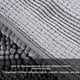 thumbnail image 3 of Billuyoard Alfombrilla de baño de poliéster Absorbente Antideslizante Inferior rápido y absorción fuerte Agarre fuerte Chenille Juegos de accesorios de baño Blanco lechoso, 3 of 6