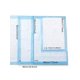 thumbnail image 2 of 40/50/100 Pcs Disposable Pet Waterproof Diaper Pad, Odor-proof Nappy For Cats And Small Dogs, 2 of 5