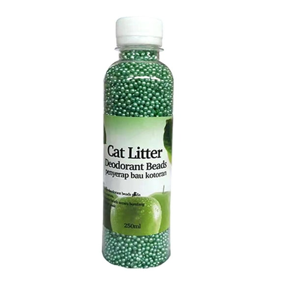 Desodorante para arena para gatos, suministros de limpieza para mascotas, elimina el olor del inodoro Kitty Cat Verde jinwen Desodorante para arena para gatos