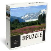 Lantern Press 1000 Piece Jigsaw Puzzle, Juneau, Alaska, Mendenhall Glacier