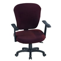 AUQ Office Chair Cover 2 Piece Stretchable Computer Office Chair Covers Universal Chair Seat Covers Stretch Rotating Chair Slipcovers Washable Spandex Desk Chair Cover Protectors