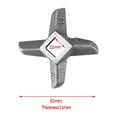 thumbnail image 4 of Mincer Blade,  Shaped Professional Steel Kitchen Food Meat Grinder Blade Mincers Cutter Part, 4 of 7