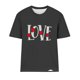 thumbnail image 4 of Fiudx Ofertas de La Semana Camiseta Estampada Informal y de Moda para Mujer con Cuello Redondo y Top de Manga Corta, 4 of 4
