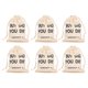thumbnail image 1 of 6 Pack Linen Drawstring Gift Bags for Bachelorette Party Wedding Favor Pouches Type 1, 1 of 1