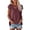 Wine Shirts, variant on CAIVO Women's Shirts Solid Color Short Sleeve Oversized Casual V-Neck Fashion Tops Summer Blouse Cozy Back To School Dailywear