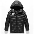 thumbnail image 4 of LOVZFMLL Jackets for Girls USB Intelligent Constant Temperature Heated Windproof Plus Size Coat For Kids Winter 3 Heated Jacket Coat 8-9 Years, 4 of 9
