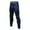 Navy, variant on Men's Compression Pants 4-Way Stretch Quick Dry Moisture Wicking Breathable Gym Workout Tights White