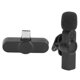 thumbnail image 5 of Micrófono De Cuello Portátil, Chip Inteligente De Reducción De Ruido Interfaz Tipo C Micrófono De Clip De Cuello Inalámbrico De Bajo Retardo 2.4G Para Grabación De Vídeo, 5 of 8