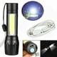 thumbnail image 5 of Mini Zoom estirable LED luz de trabajo fuerte linterna recargable por USB Rojo Verde, 5 of 5