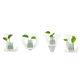 thumbnail image 2 of Gwong Decoración hogareña 4 unids Home Love Carta Muro Colgante Colgante Planta Almacenamiento Estante Estante Decoración de la habitación Gwong 21044624, 2 of 6
