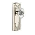 thumbnail image 3 of Grandeur Parbur_Prv_234 Parthenon Solid Brass Rose Privacy Door Knob Set - Brass, 3 of 6