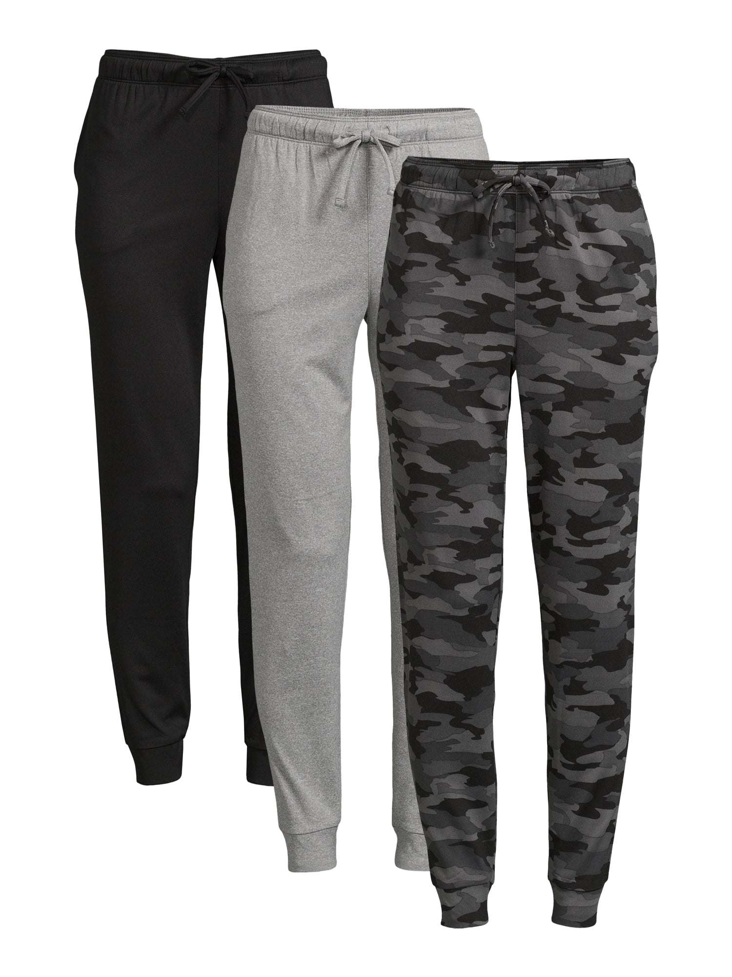 Gray Medium Space Dye ICER Brands Adult Women Jogger Pants Active Basic Fleece Sweatpants 