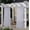 Silver, variant on Burlap Linen Look Outdoor Curtain for Patio - 2 Panels Waterproof Tab Top Sheer Curtains for Pergola, Porch, Cabana and Gazebo Indoor/Outdoor Voile Sheer Drapes, 52 x 84 Inch, Linen