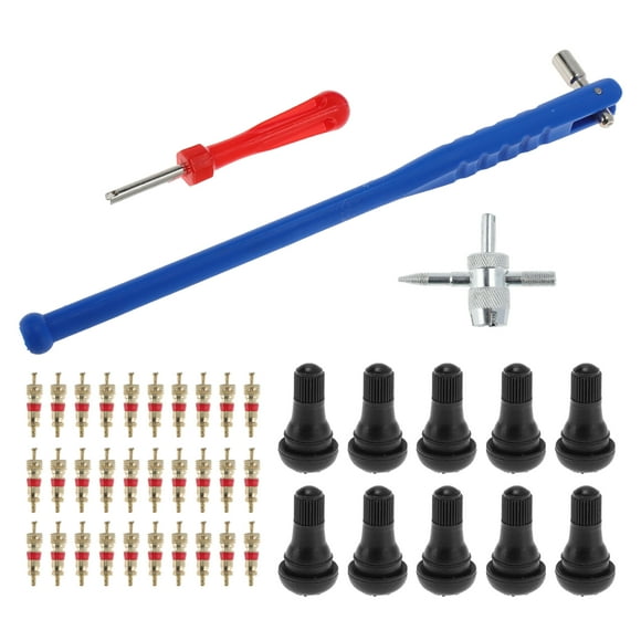 Juego de Extracción de Vástago de Válvula de Neumático Unique Bargains 1Pc Extractor Plateado 1 Pcs Llave Multifuncional