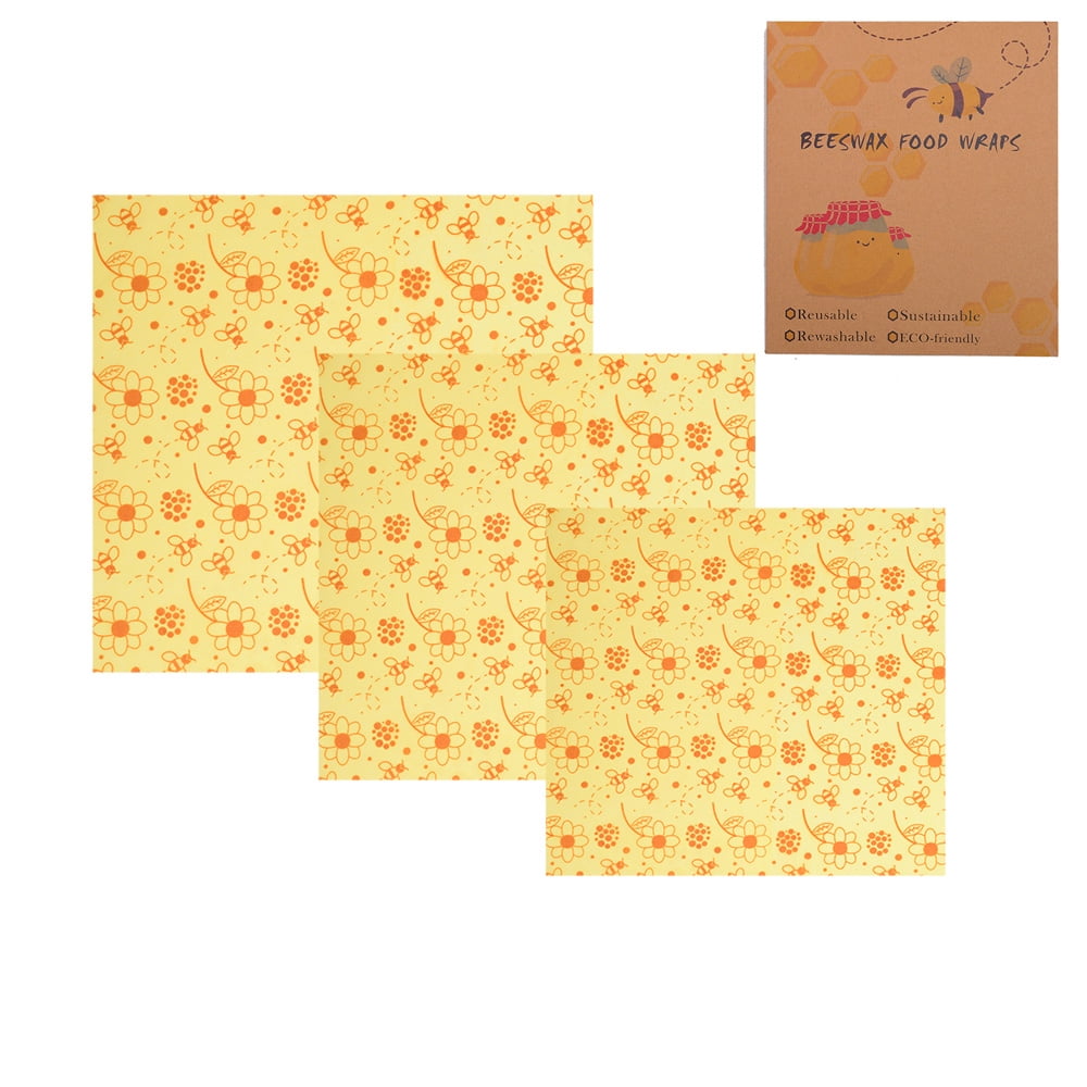 Beeswax Food Wraps Food Covers Reusable Eco-Friendly Wash Wrap Stretch lids 
