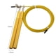 thumbnail image 4 of Cuerda Para Saltar 4xSpeed, 300cm De Longitud Ajustable, Duradera, Para Fitness, Boxeo, Saltar, Fina, Dorada, 4 of 8
