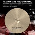thumbnail image 2 of Platillos Hi-Hat Sabian Stratus de aleación de bronce B20 de 14 pulgadas (par), 2 of 7