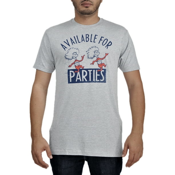 Dr. Seuss - Thing 1 Thing 2 Dr. Seuss Mens T-Shirt ...