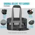 thumbnail image 6 of Sherpa Original Deluxe Travel Pet Carrier, Airline Approved & Guaranteed On Board - Charcoal, Small, 6 of 13