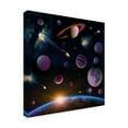 thumbnail image 2 of Trademark Fine Art 'The Universe' Canvas Art by ALI Chris, 2 of 3
