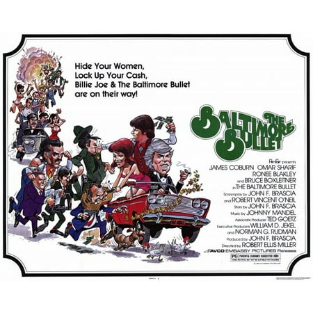 The Baltimore Bullet - movie POSTER (Style A) (11" x 14 ...