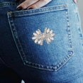 thumbnail image 4 of Crystal Bow Appliques for Clothing and Accessories Diy Enhancements Rhinestone Decoration 4.60X3.10X0.30CM Silver 1Pcs, 4 of 5